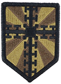 272nd Support Group OCP Scorpion Shoulder Patch With Velcro